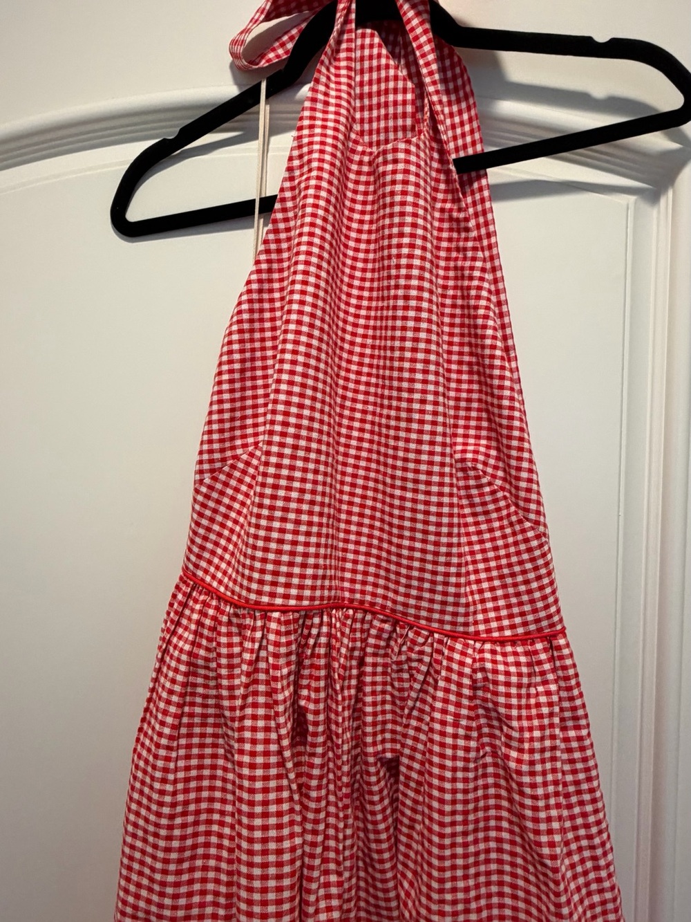 Tuckernuck Red Gingham Marcie Dress – Size Small - Picture 10 of 10